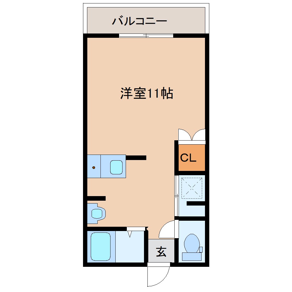 物件間取画像