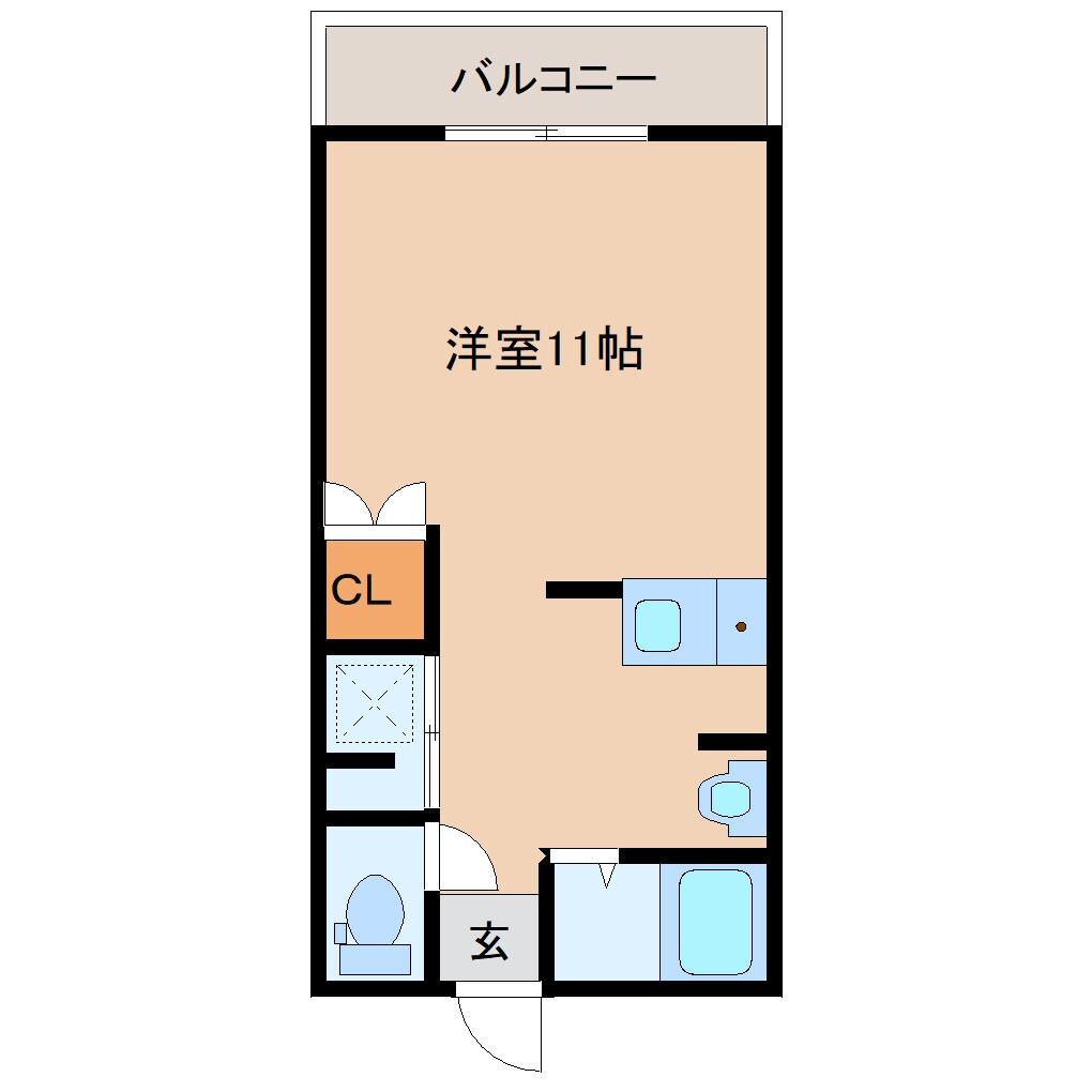 物件間取画像