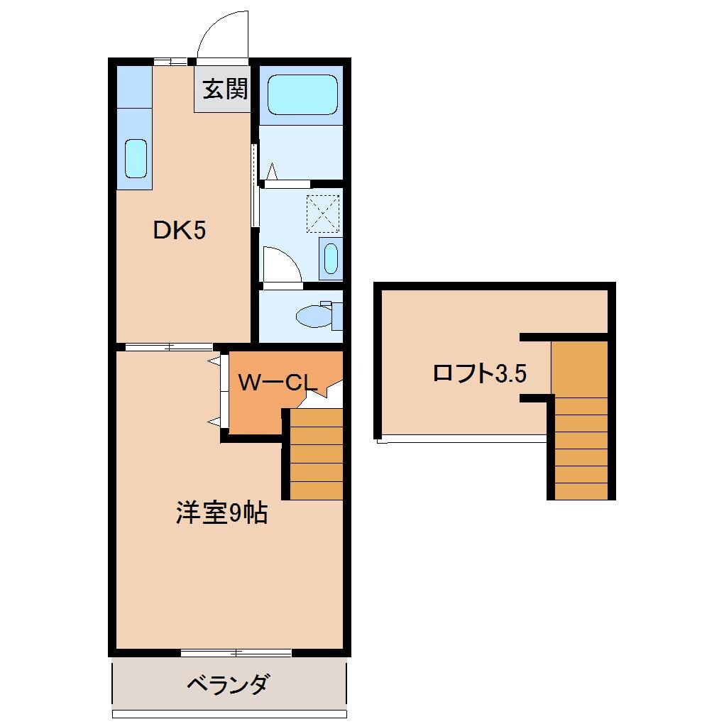 物件間取画像