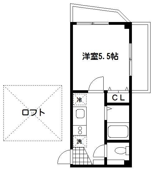 中野駅 徒歩8分 4階の物件間取画像