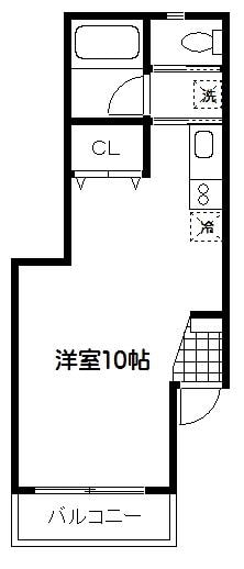 中野駅 徒歩9分 3階の物件間取画像