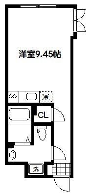 東高円寺駅 徒歩8分 3階の物件間取画像