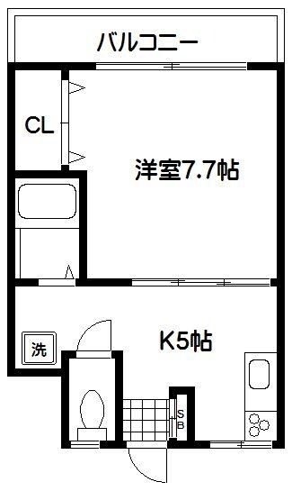 東中野駅 徒歩11分 2階の物件間取画像