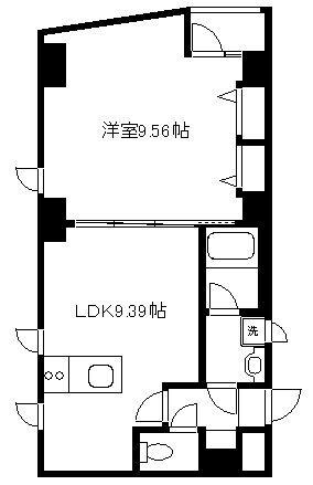 新井薬師前駅 徒歩5分 2階の物件間取画像