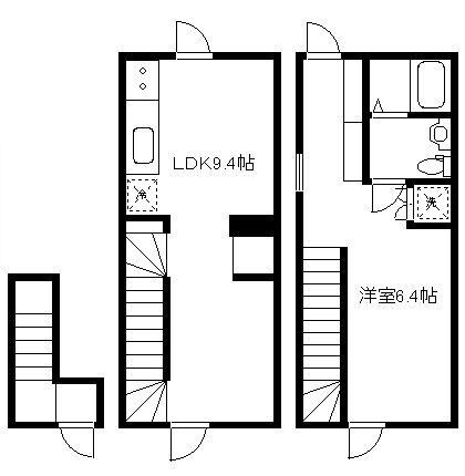 東高円寺駅 徒歩5分 1-3階の物件間取画像