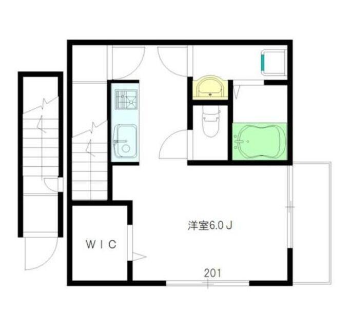 野方駅 徒歩10分 1階の物件間取画像