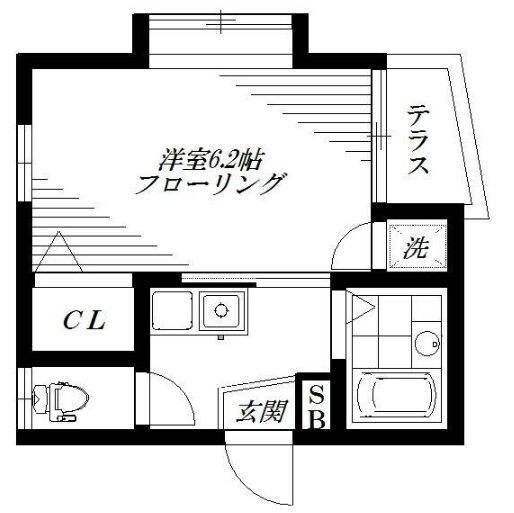 野方駅 徒歩12分 1階の物件間取画像