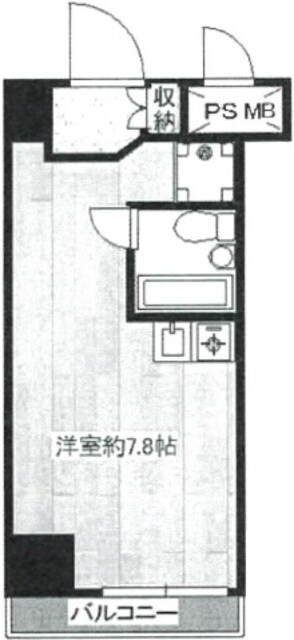 ライオンズマンション西新宿第8の物件間取画像