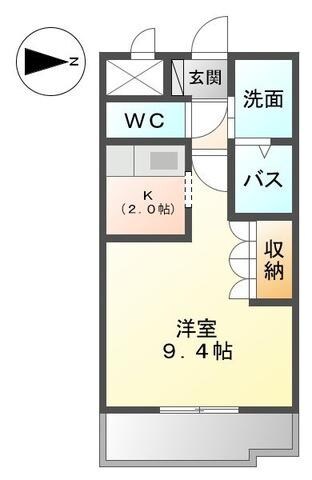 グリーングラスの物件間取画像