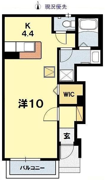 ナガミヤＤの物件間取画像