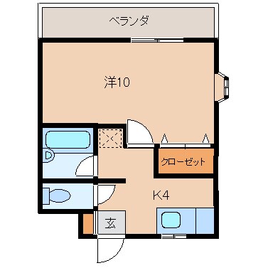 ソラーレ豊崎の物件間取画像