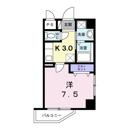 物件間取画像