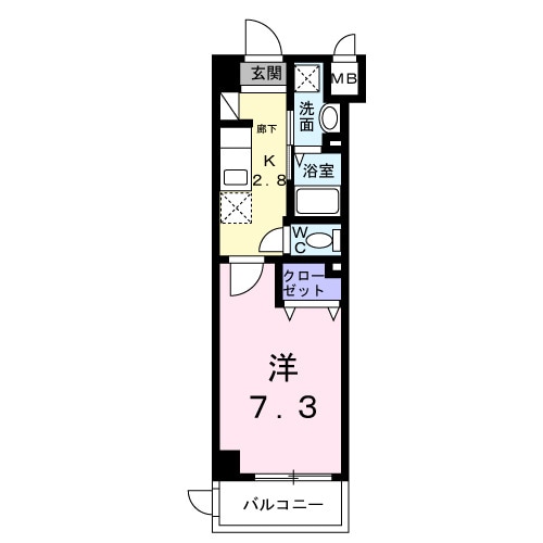 ラフレシール　ＳＨＩＭＡの物件間取画像