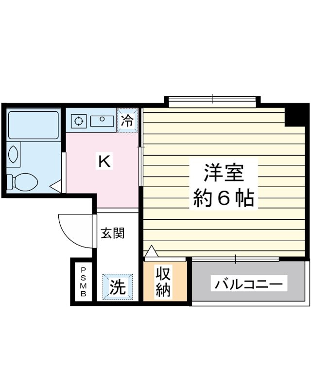 アーデル新浦安の物件間取画像