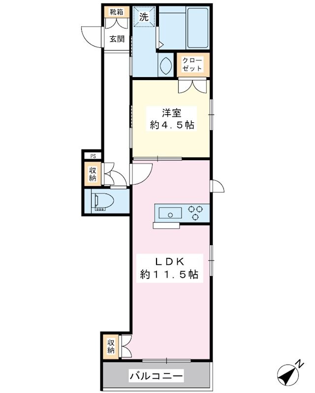 （仮称）ＤＯビル北栄へーベルメゾンの物件間取画像