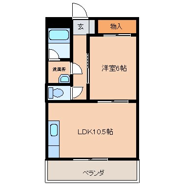 物件間取画像