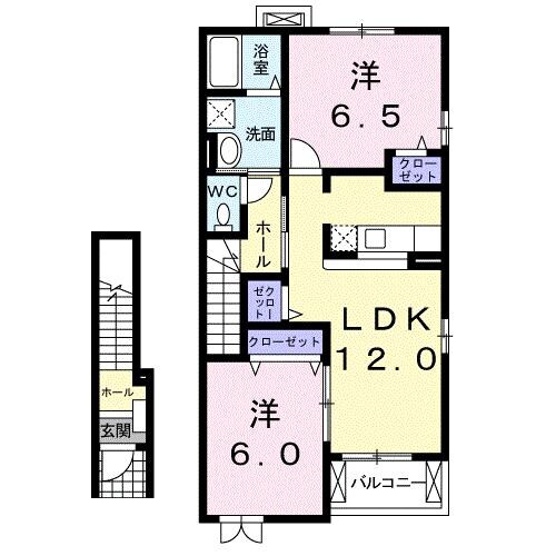 物件間取画像