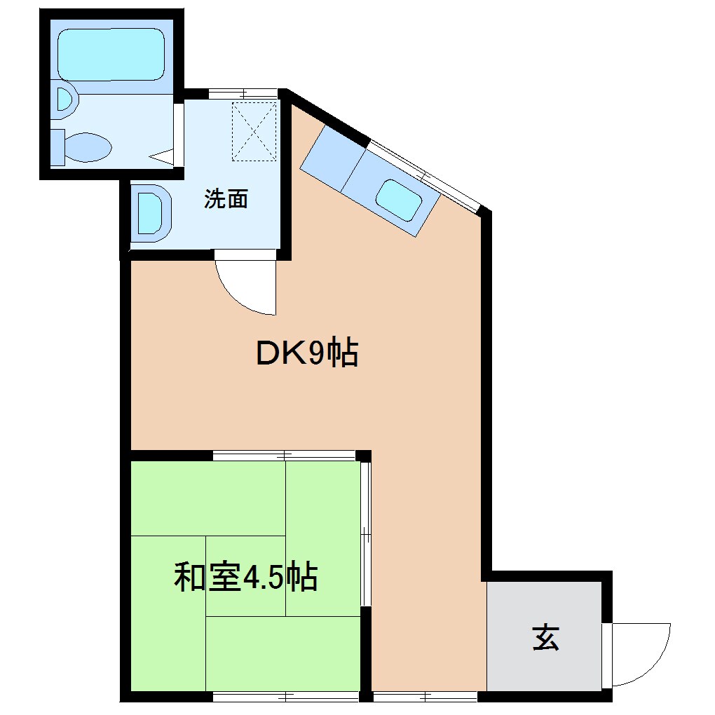 物件間取画像