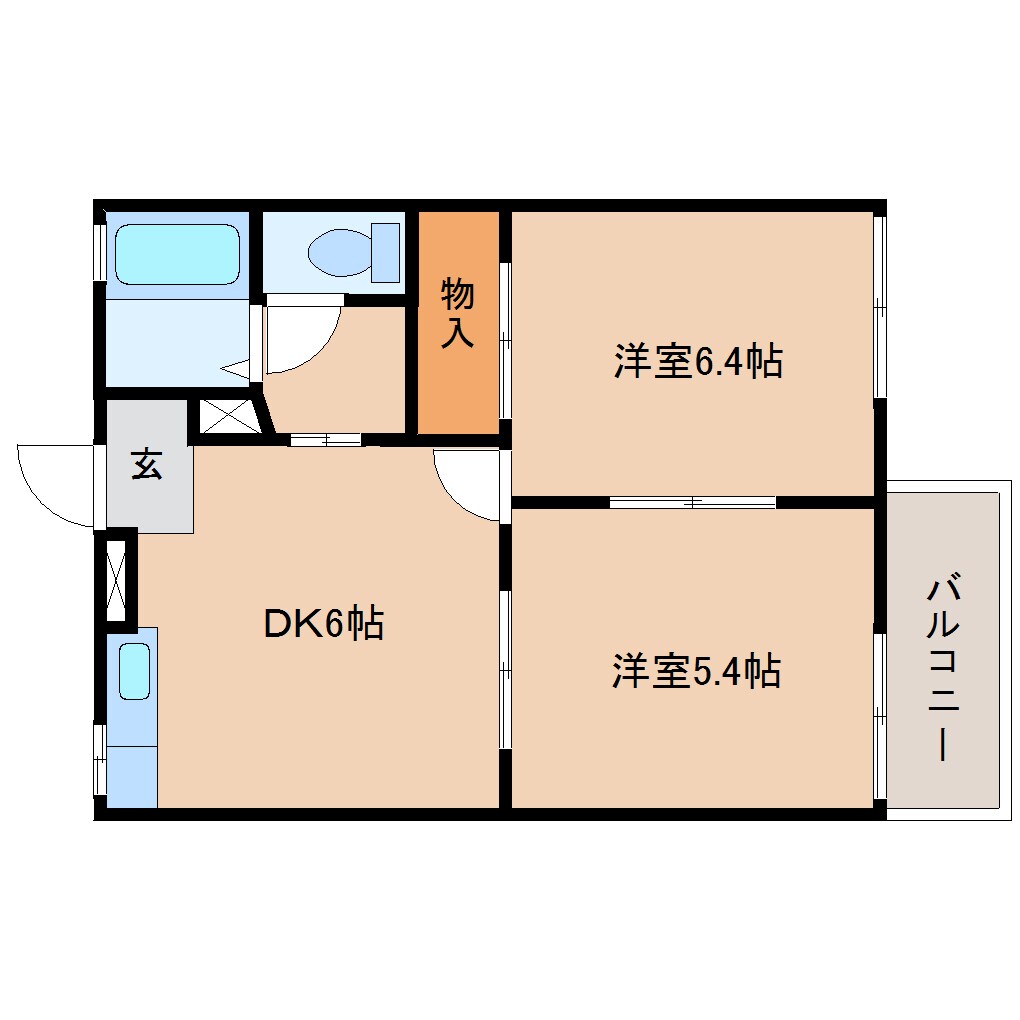 清水駅 バス13分  飯田小学校入口下車：停歩3分 1階の物件間取画像