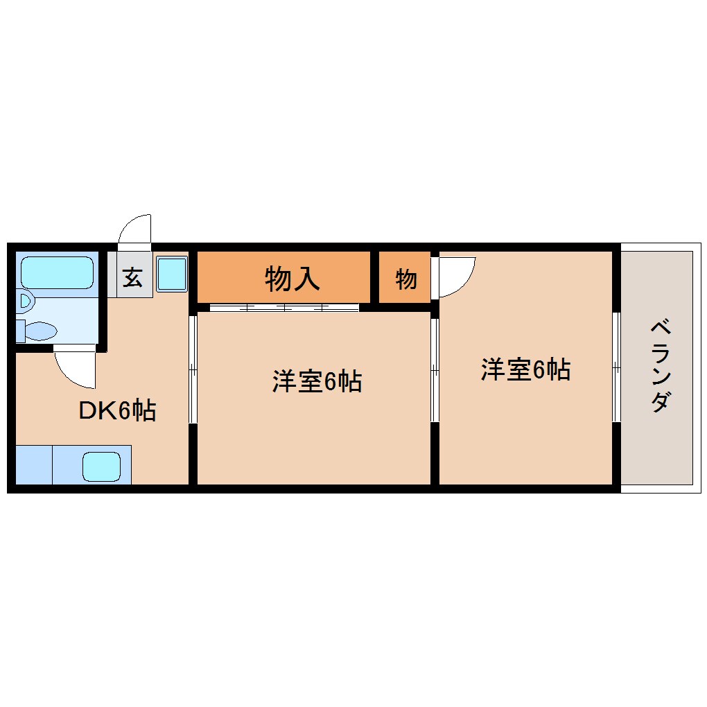 清水駅 徒歩7分 3階の物件間取画像