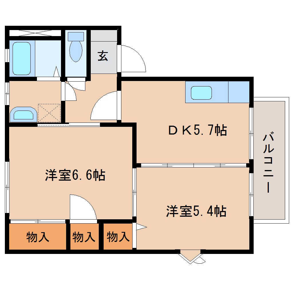 アイビースクエアの物件間取画像