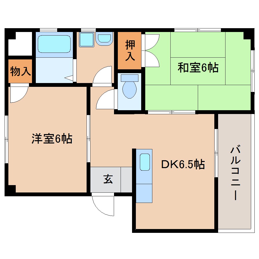 桜橋駅 徒歩16分 1階の物件間取画像