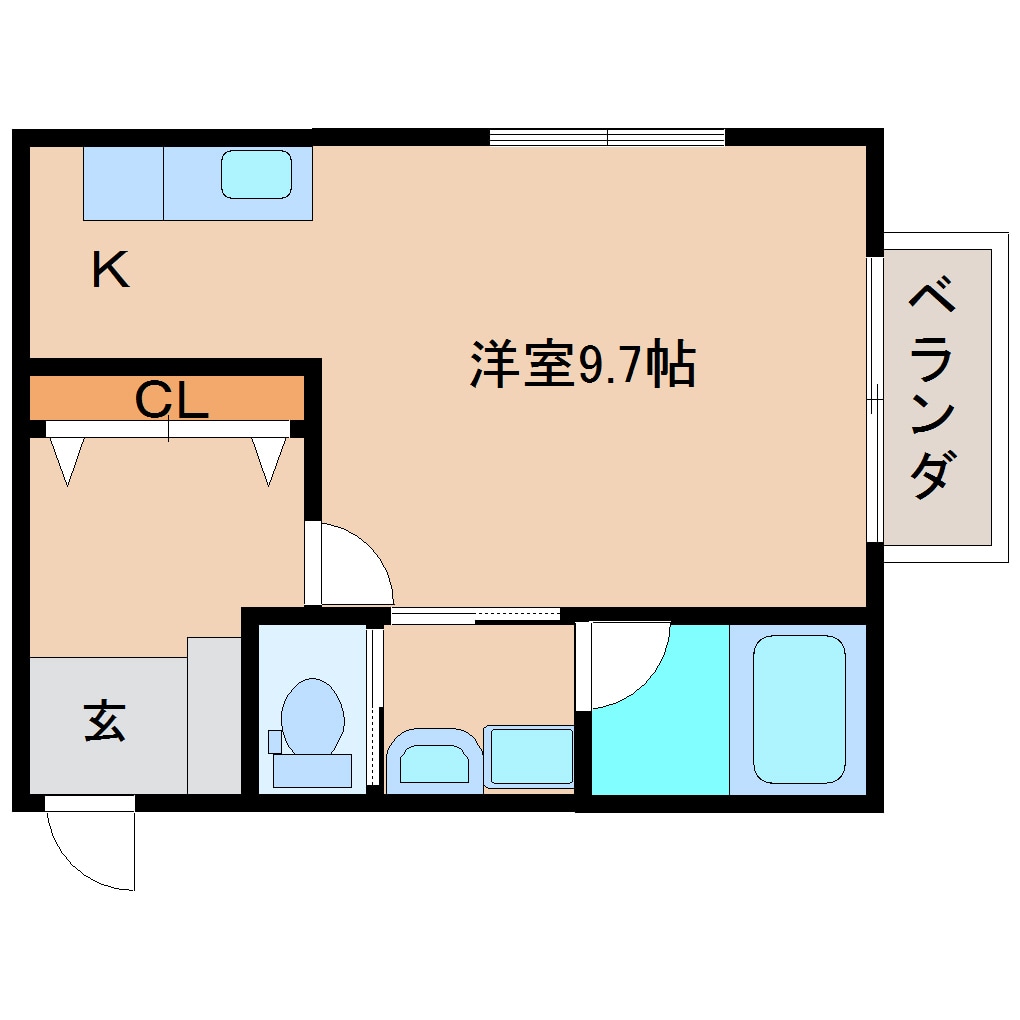 清水駅 徒歩7分 2階の物件間取画像