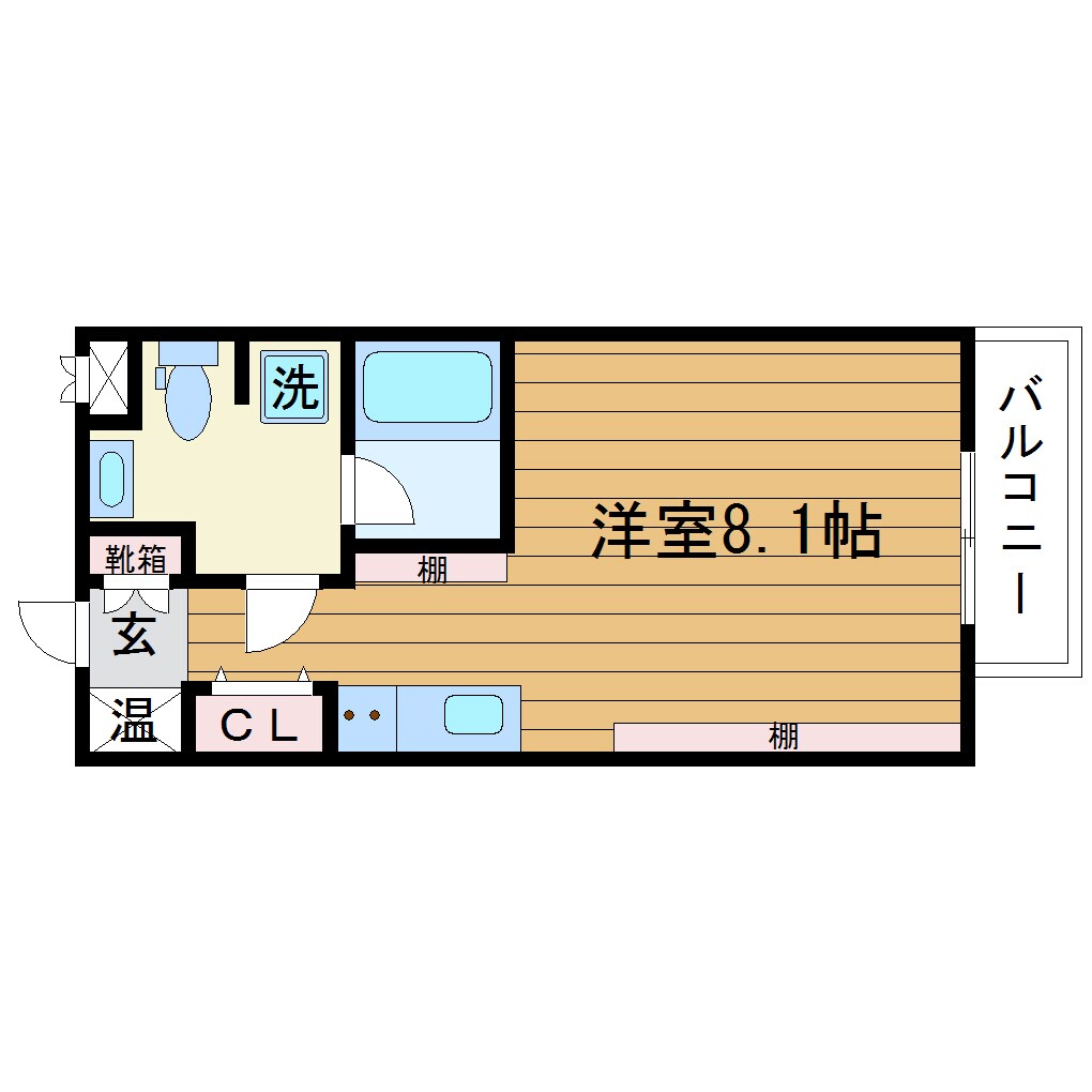 物件間取画像