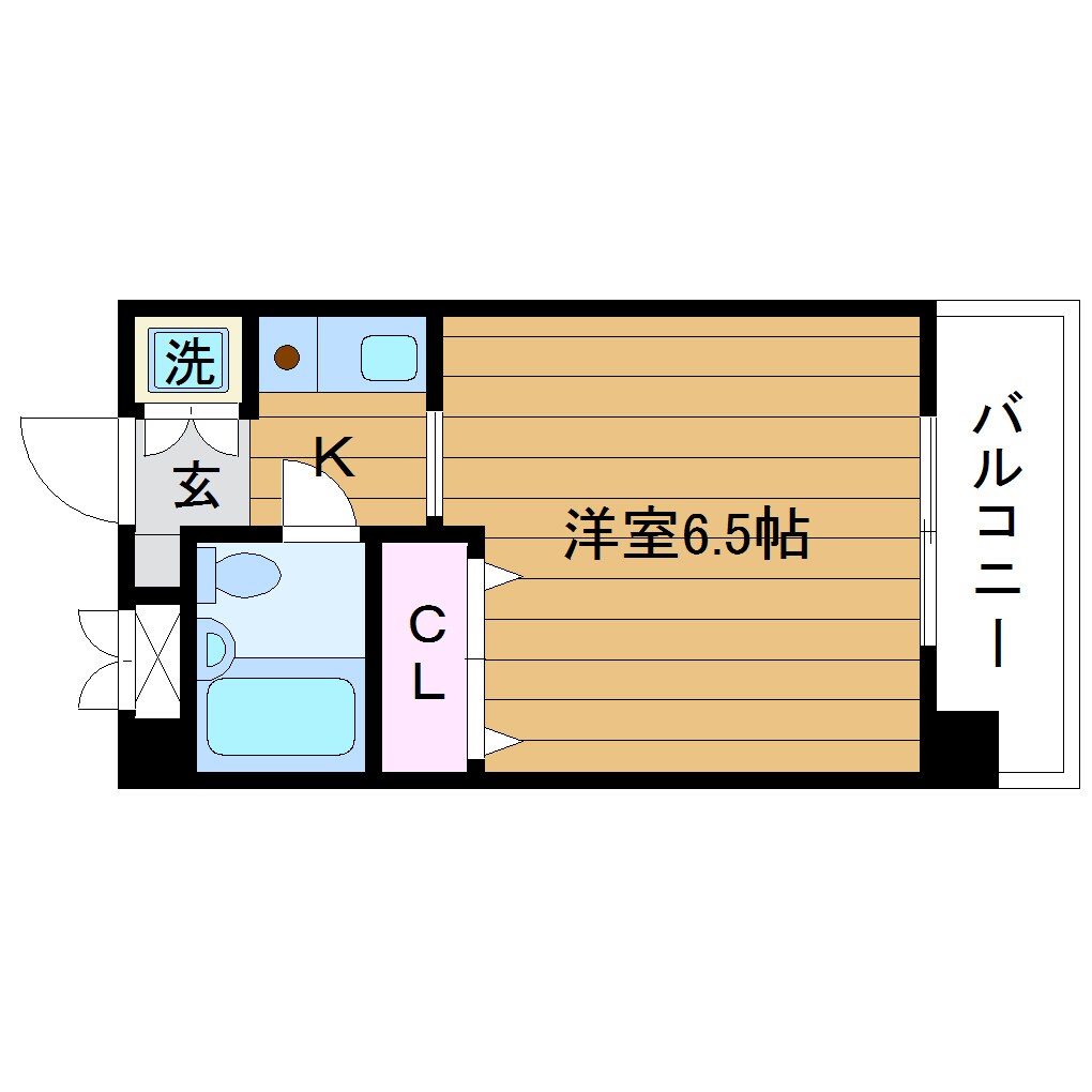 日の出プラザⅠの物件間取画像