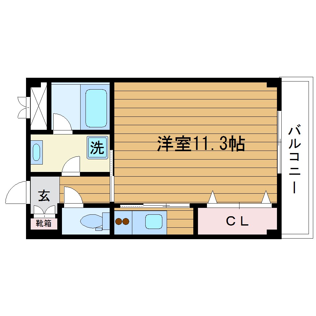 ファミーユ千里の物件間取画像