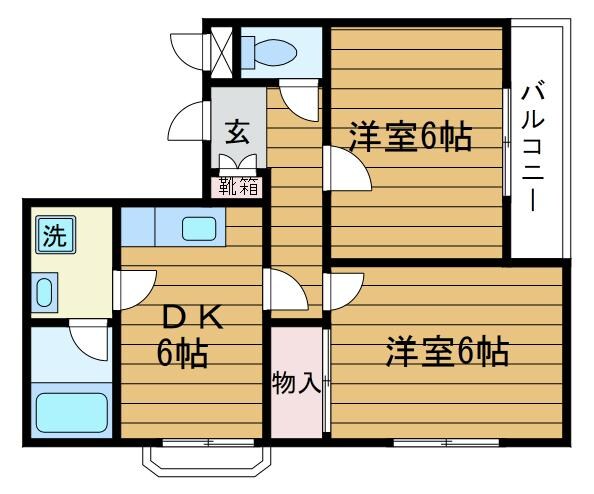 ラ・リーブの物件間取画像