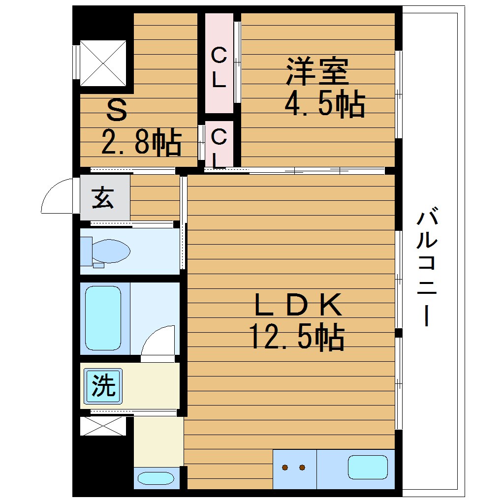 ラフターの物件間取画像