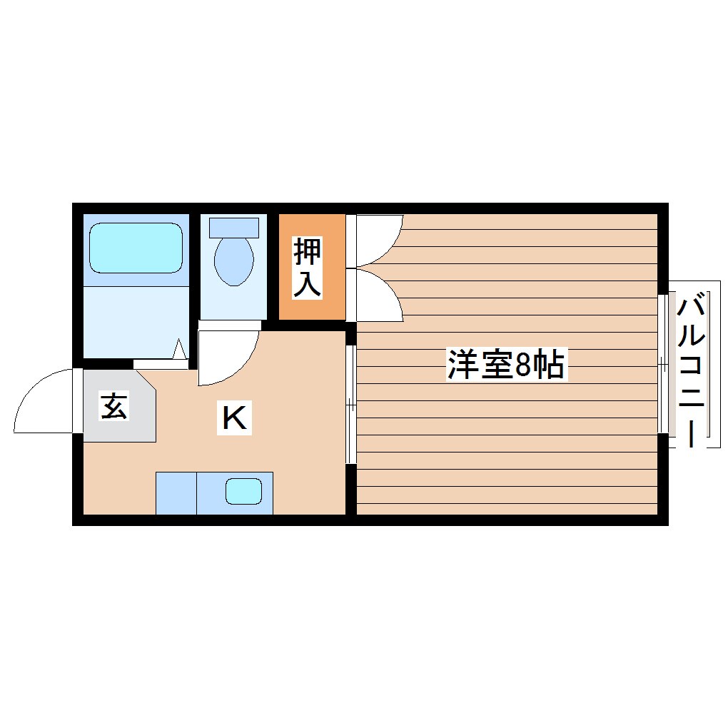 ハウスエレガンスの物件間取画像