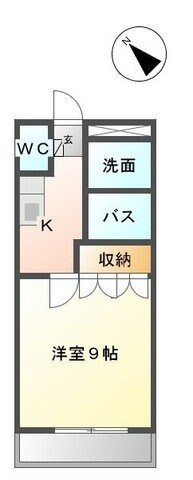 アシューレS・Rの物件間取画像