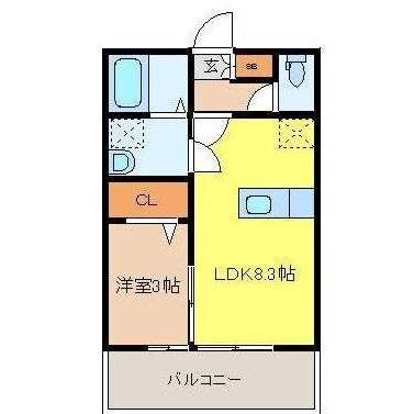 物件間取画像