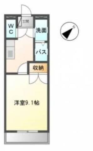 Shine 　Hillの物件間取画像