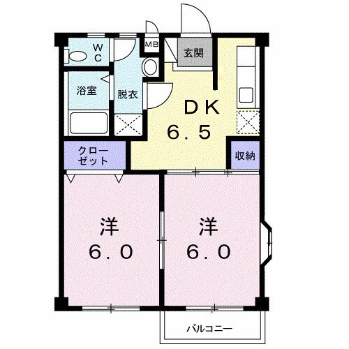 物件間取画像