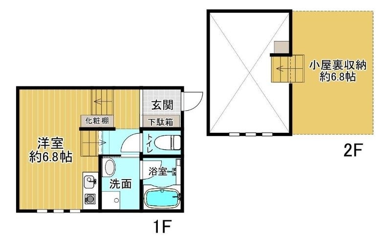 RENATUS　CALERO　Cの物件間取画像