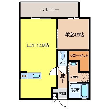 物件間取画像