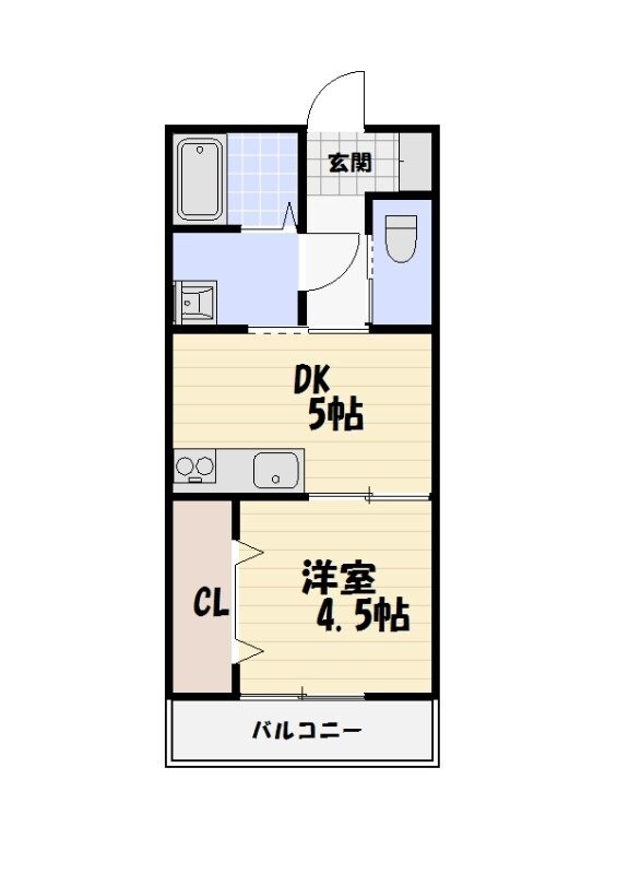 物件間取画像