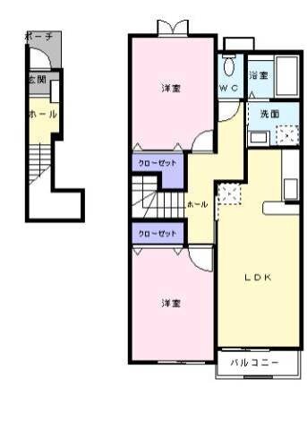 アルハンブラ一番館の物件間取画像