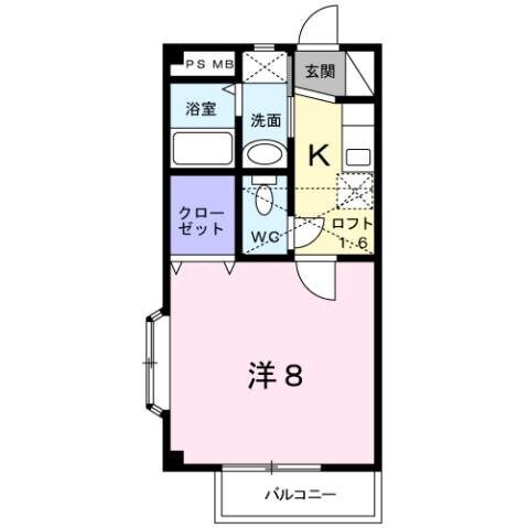 グランデファジョリーノの物件間取画像