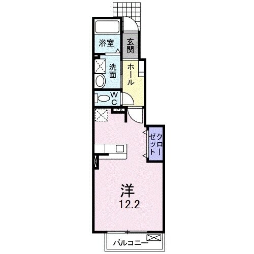 すいふようAの物件間取画像