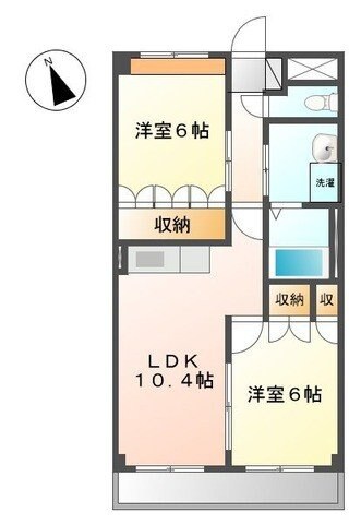 Hanamizukiの物件間取画像