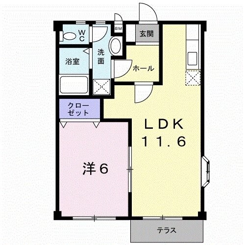 物件間取画像