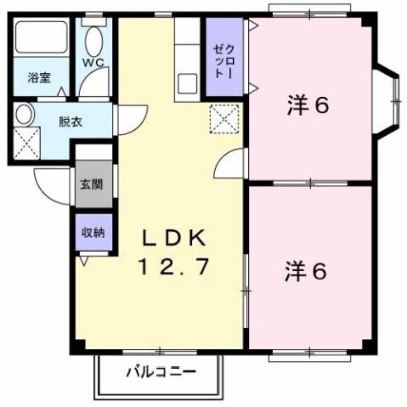 物件間取画像