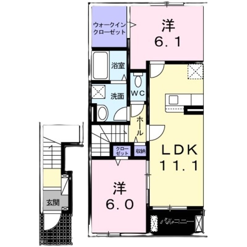 グランド　ラインAの物件間取画像