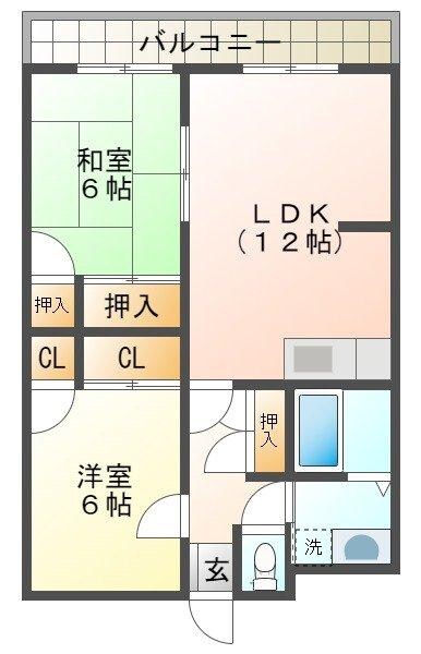 USA壱番館の物件間取画像