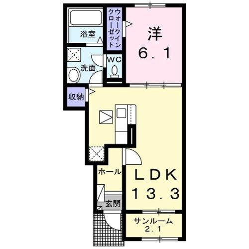 イル　パラッツォの物件間取画像