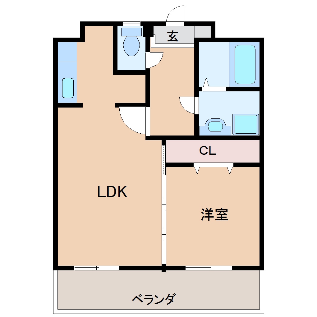 中津駅 徒歩3分 10階の物件間取画像